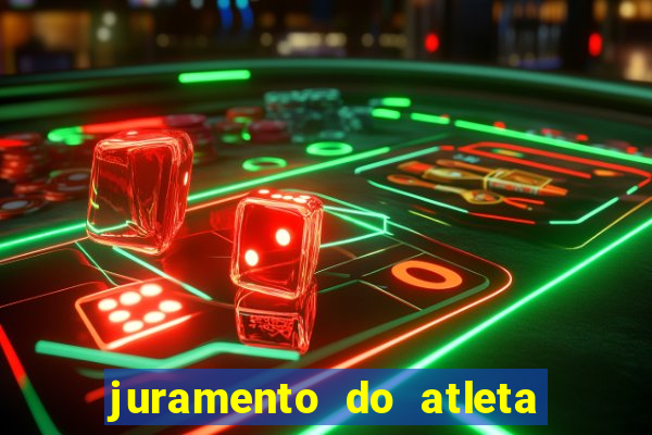 juramento do atleta jogos internos